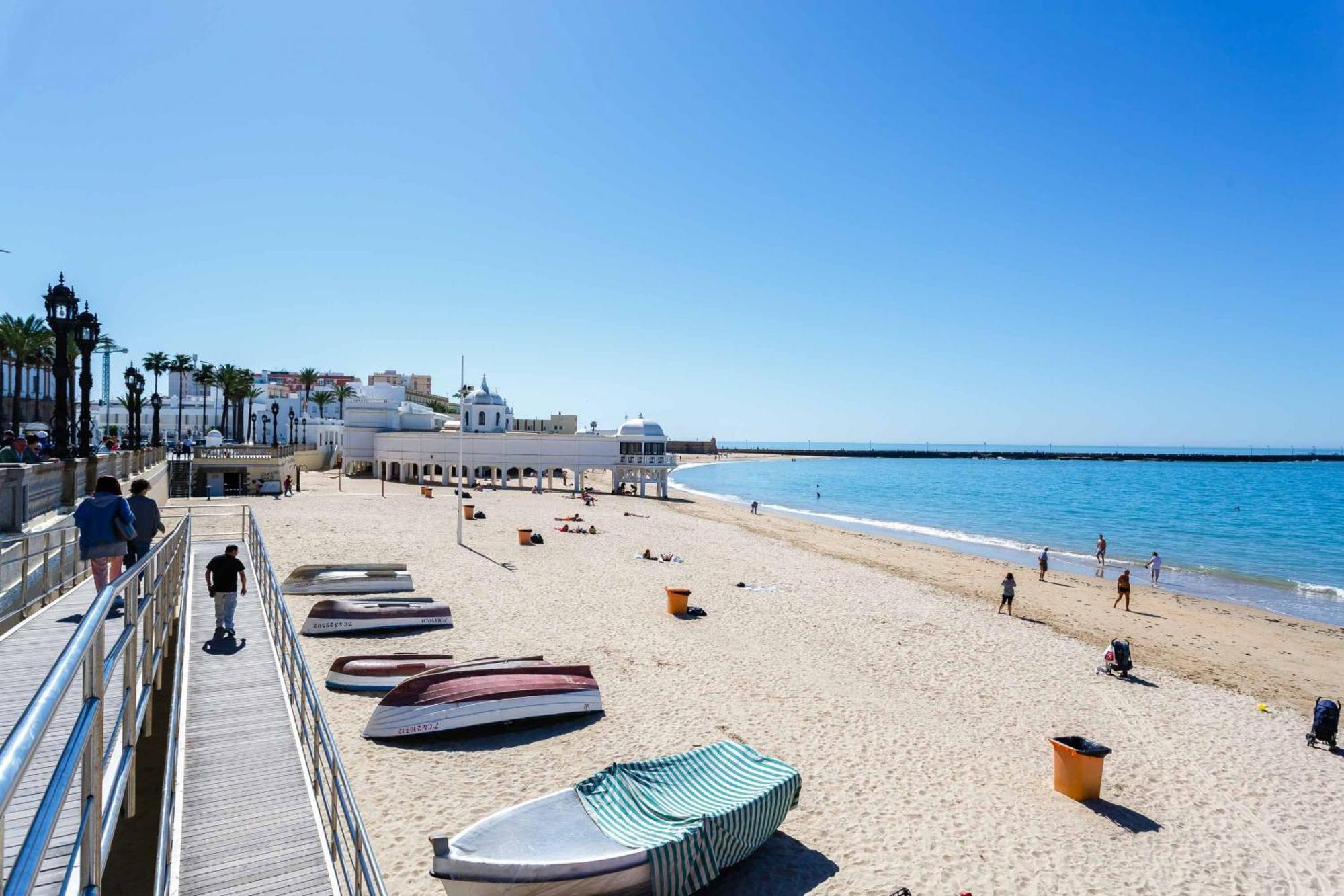 El Tesoro De La Caleta By Cadiz4Rentals מראה חיצוני תמונה